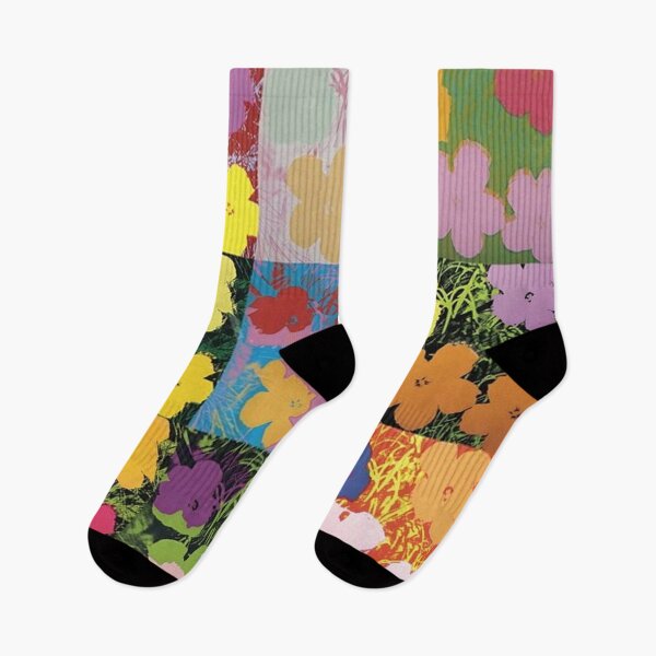 Aperçu de l'œuvre Fleurs de Warhol créée et vendue par ChayaCorwin.