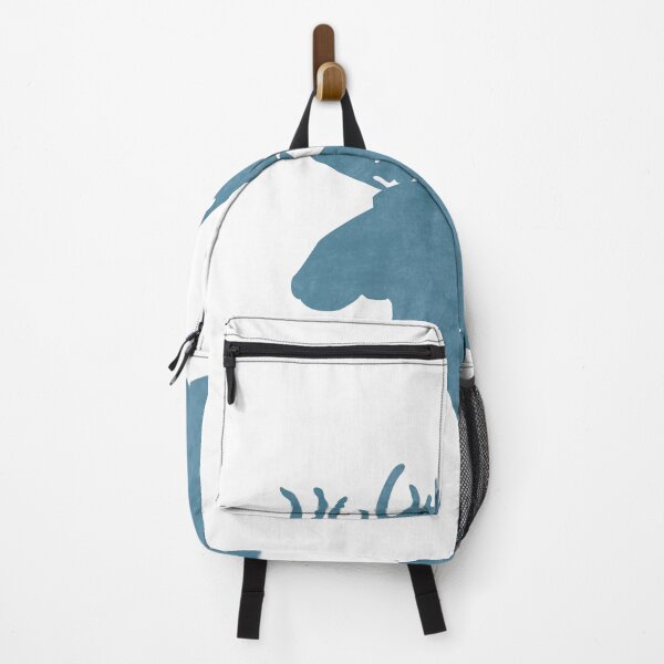 Item preview, Blue Moose Silhouette - Scandinavian Nursery Decor - Animal Friends - For Kids Room - Minimal designed and sold by Studio Grafiikka.