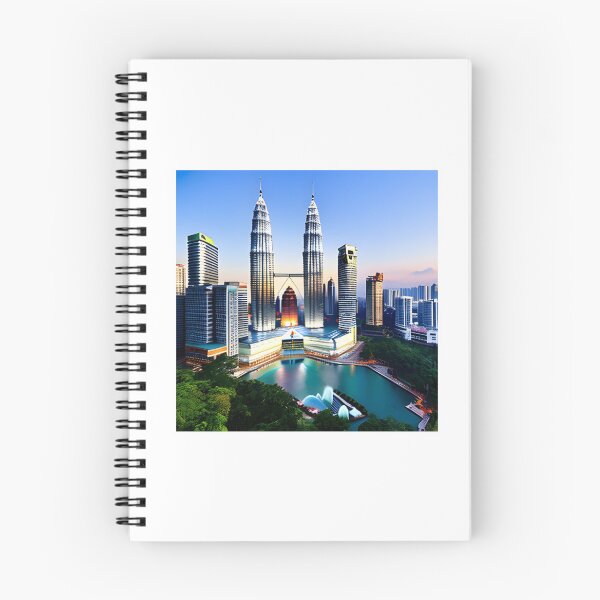 Item preview, Twin towers in Kuala Lumpur  designed and sold by Keepsie Archives by SMA.