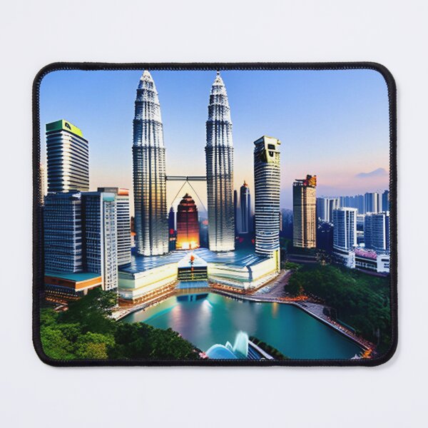 Item preview, Twin towers in Kuala Lumpur  designed and sold by Letter & Petal.