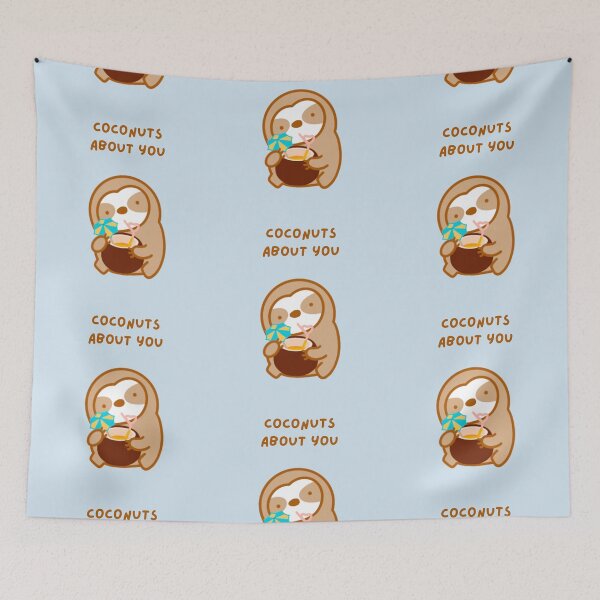 Item preview, Nuts About You Coconut Sloth  designed and sold by theslothinme.