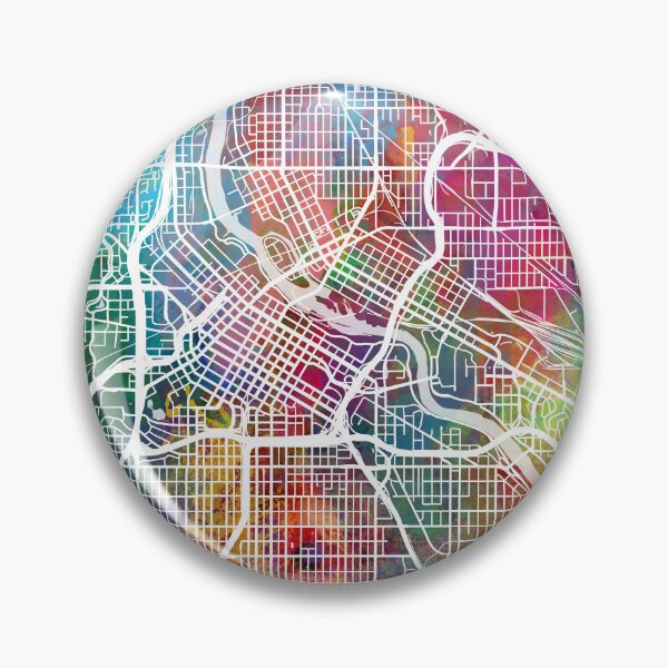 Item preview, Minneapolis Minnesota City Map designed and sold by ArtPrints.