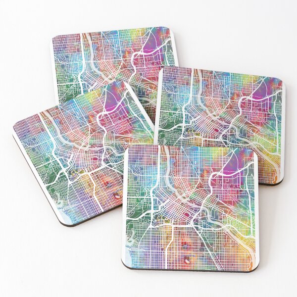 Item preview, Minneapolis Minnesota City Map designed and sold by ArtPrints.