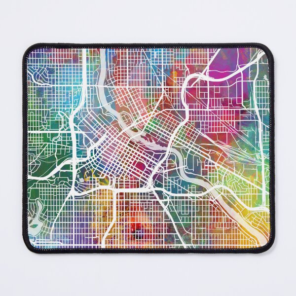 Item preview, Minneapolis Minnesota City Map designed and sold by ArtPrints.