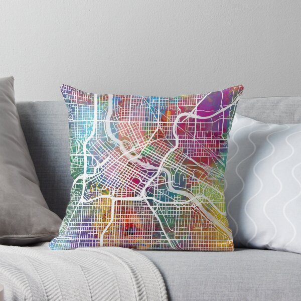 Item preview, Minneapolis Minnesota City Map designed and sold by ArtPrints.
