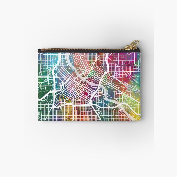 Item preview, Minneapolis Minnesota City Map designed and sold by ArtPrints.