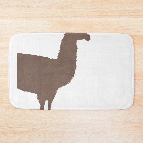 Item preview, Minimal Llama Silhouette - Scandinavian Nursery Decor - Animal Friends - For Kids Room - Brown designed and sold by Studio Grafiikka.