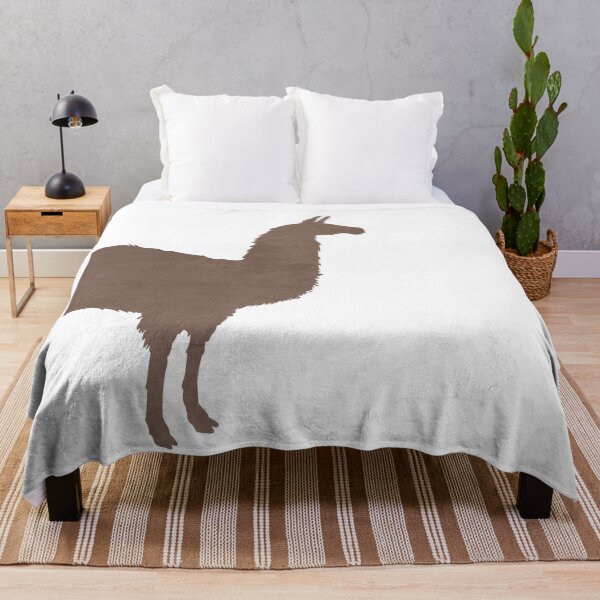 Item preview, Minimal Llama Silhouette - Scandinavian Nursery Decor - Animal Friends - For Kids Room - Brown designed and sold by Studio Grafiikka.