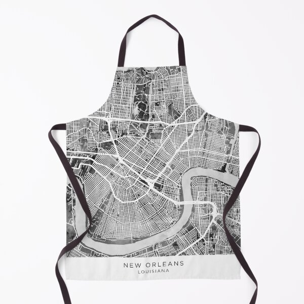 Item preview, New Orleans City Map designed and sold by ArtPrints.