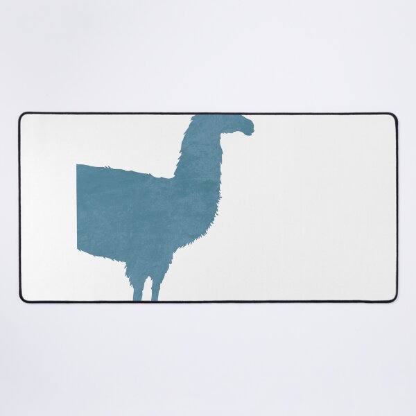 Item preview, Blue Llama Silhouette - Scandinavian Nursery Decor - Animal Friends - For Kids Room - Minimal designed and sold by Studio Grafiikka.