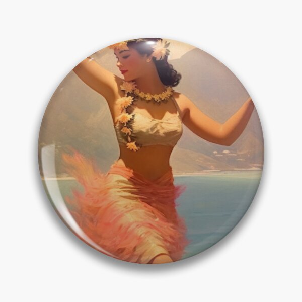 Item preview, Vintage Hula Dance designed and sold by MyEliteThreads.