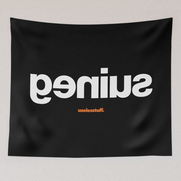 Item preview, 16197-05-BDK - Genius Type 5 (blanco) designed and sold by Uselesstuff.