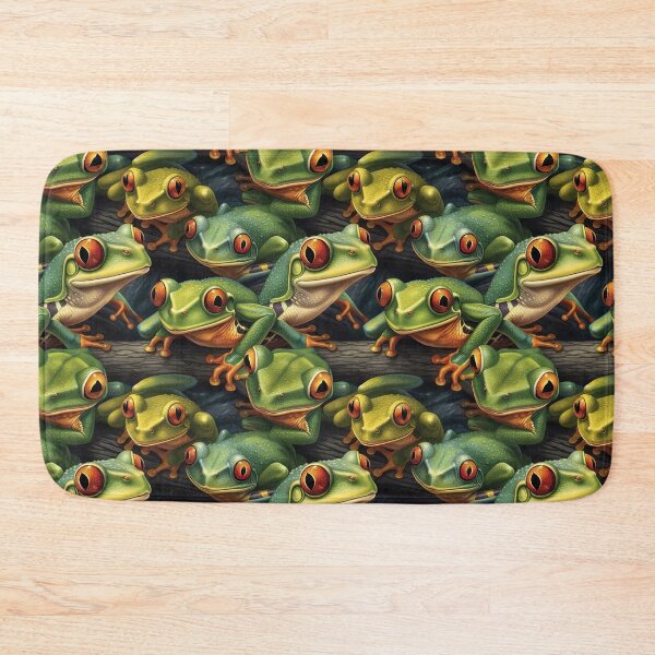 Item preview, Seamless Tree Frogs Pattern designed and sold by Offsite.