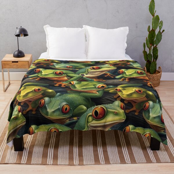 Item preview, Seamless Tree Frogs Pattern designed and sold by Offsite.