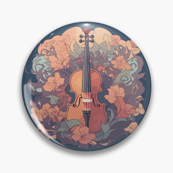Item preview, Classic Violin | Music Lovers | Digital Artwork designed and sold by thrillquest.