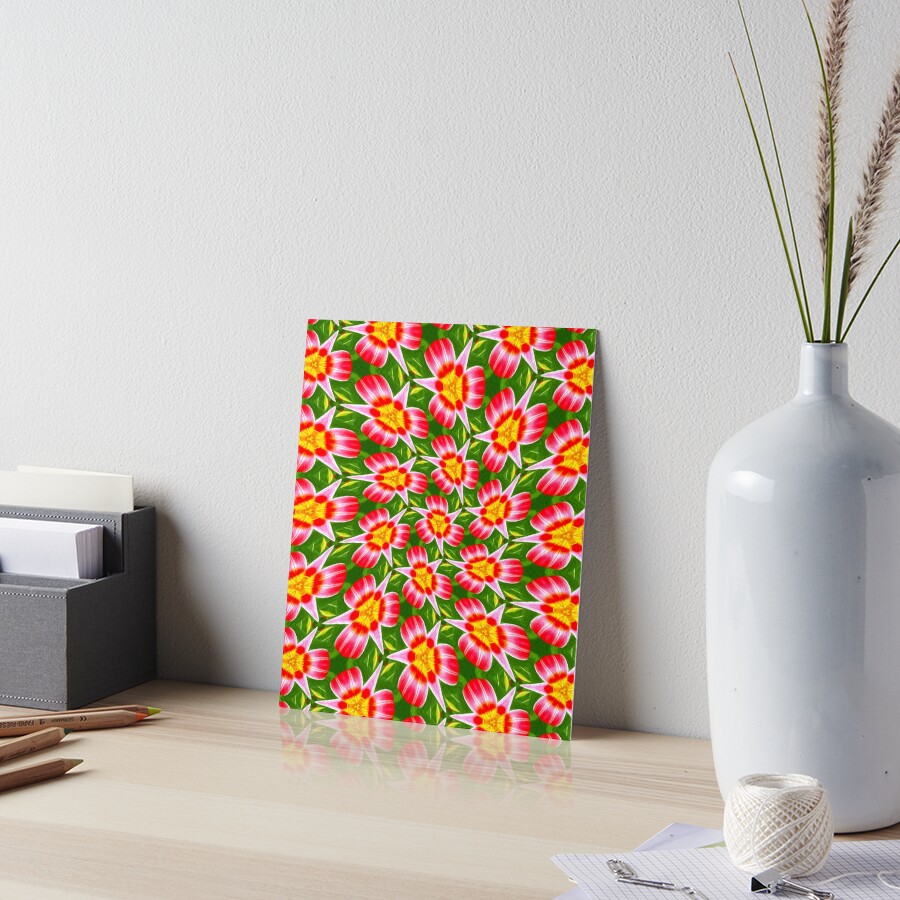 Item preview, Art Board Print designed and sold by Patternflower.