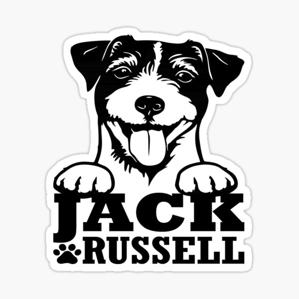 Jack Russel Terrier Car Sticker - Dog On Board Bumper Window - Foto 5