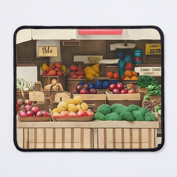 Artikelvorschau, Bauernmarkt im Retro-Stil entworfen und verkauft von Tamas Das.