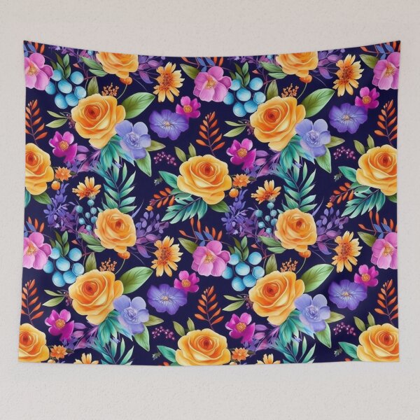 Item preview, Midnight Blooms designed and sold by NikkofTime.