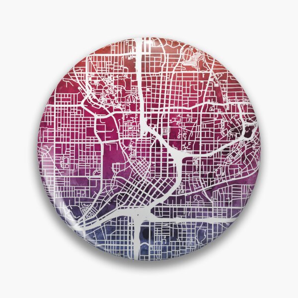 Item preview, Atlanta Georgia City Map designed and sold by ArtPrints.