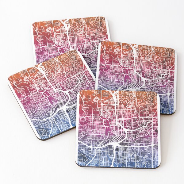 Item preview, Atlanta Georgia City Map designed and sold by ArtPrints.