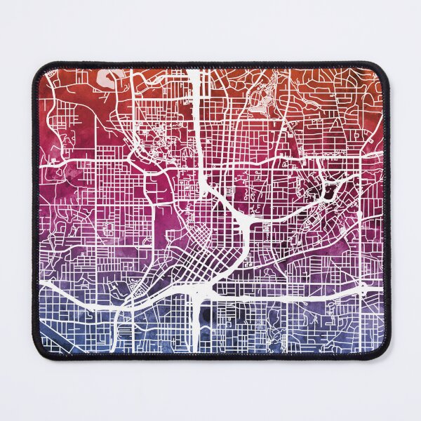 Item preview, Atlanta Georgia City Map designed and sold by ArtPrints.
