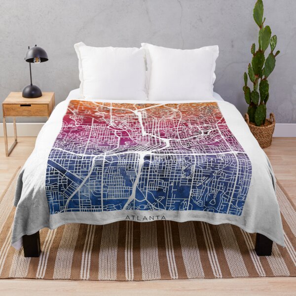 Item preview, Atlanta Georgia City Map designed and sold by ArtPrints.