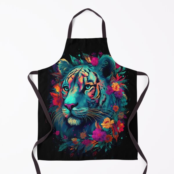 Item preview, Colorful Tiger Illustration designed and sold by DiGi007.