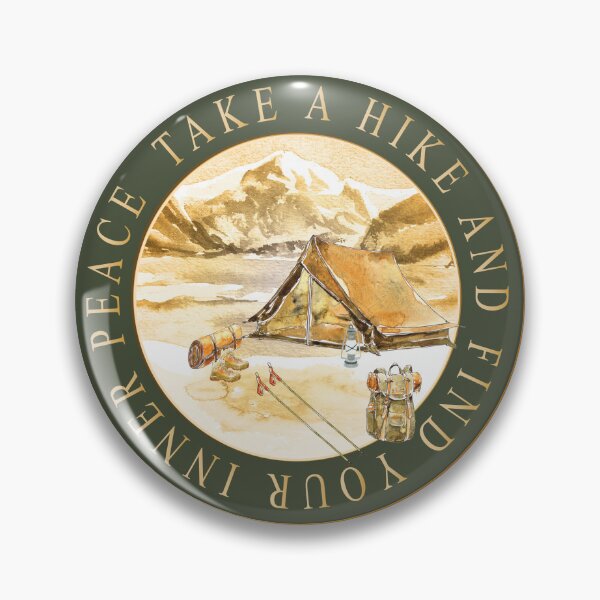 Item preview, Desert Mountains - Take A Hike And Find Your Inner Peace designed and sold by HHeartsDesigns.