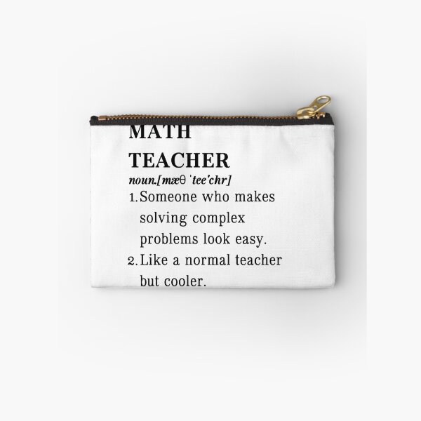 Item preview, Math Teacher Definition designed and sold by kelvinmunene13.