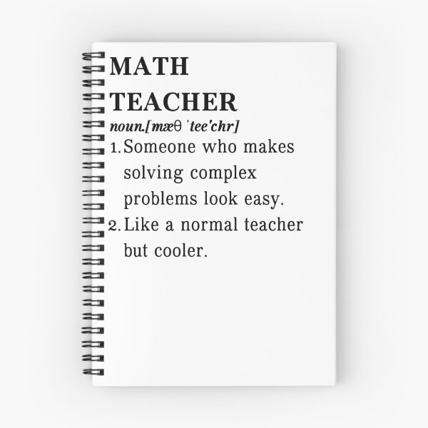 Item preview, Math Teacher Definition designed and sold by kelvinmunene13.