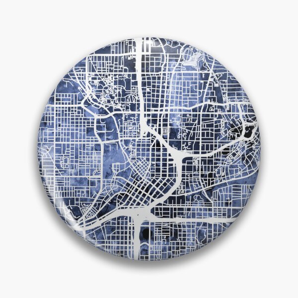 Item preview, Atlanta Georgia City Map designed and sold by ArtPrints.