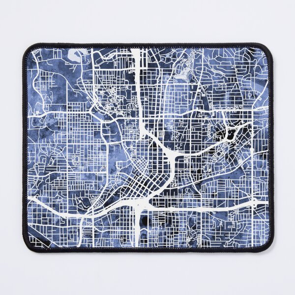 Item preview, Atlanta Georgia City Map designed and sold by ArtPrints.
