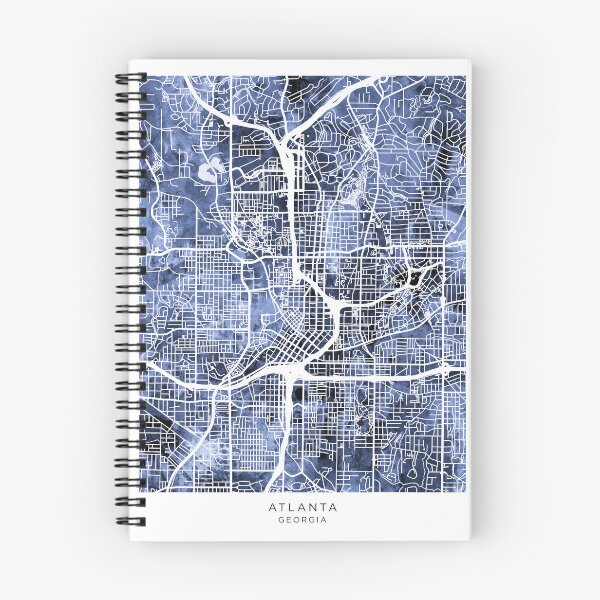 Item preview, Atlanta Georgia City Map designed and sold by ArtPrints.