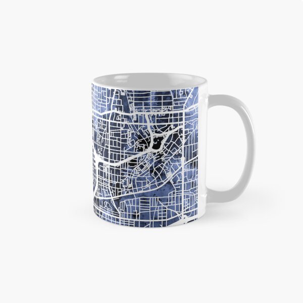 Item preview, Atlanta Georgia City Map designed and sold by ArtPrints.
