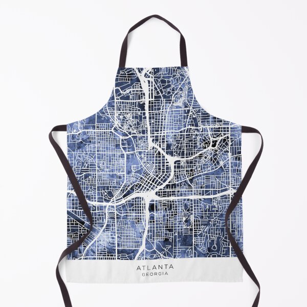 Item preview, Atlanta Georgia City Map designed and sold by ArtPrints.