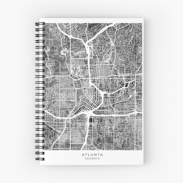 Item preview, Atlanta Georgia City Map designed and sold by ArtPrints.