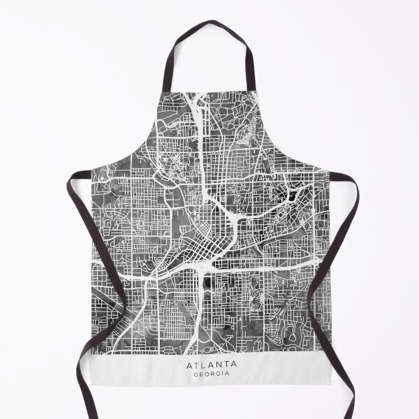 Item preview, Atlanta Georgia City Map designed and sold by ArtPrints.