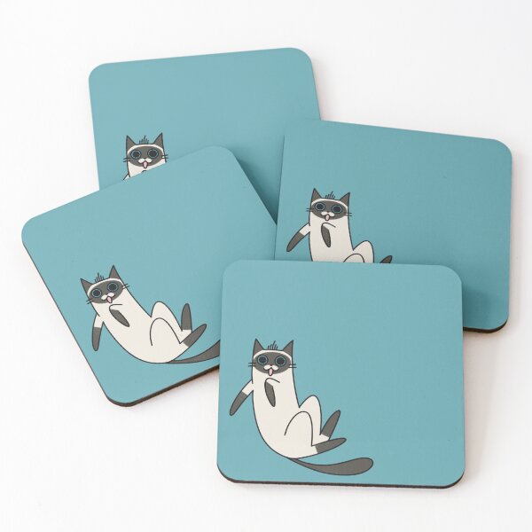 Item preview, Cute Siamese Cat designed and sold by artbybiyan.