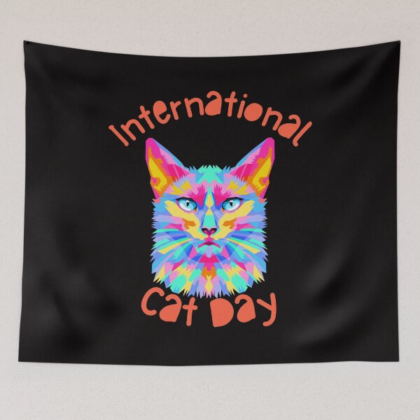 Item preview, International Cat day  designed and sold by Simo0455.