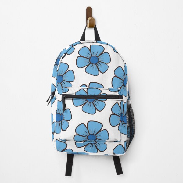 Item preview, Blue Spring Flowers Doodle Pattern designed and sold by PlantKind.