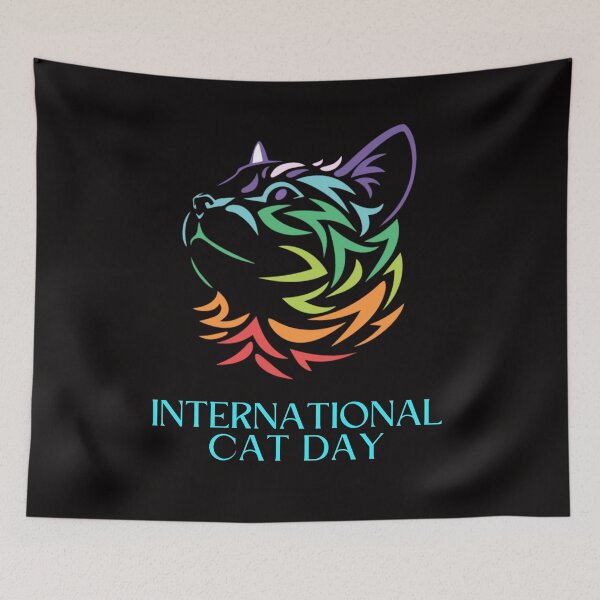 Item preview, International Cat day  designed and sold by Simo0455.