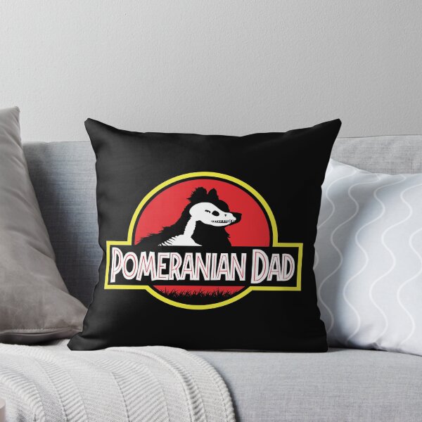 Item preview, (For Dark Background) Jurassic Pomeranian Dad designed and sold by More Cute Dogs.