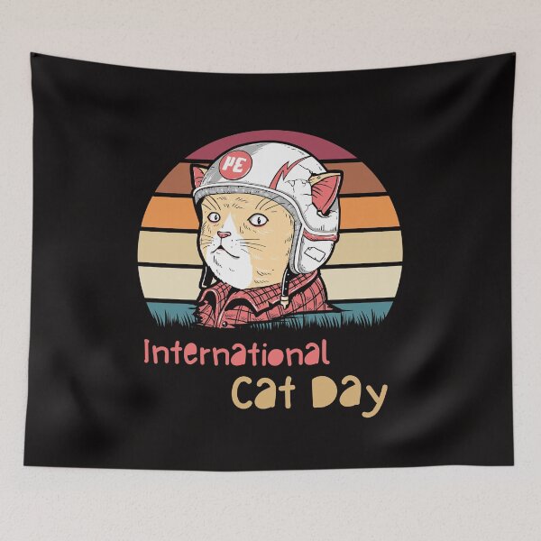 Item preview, International Cat day  designed and sold by Simo0455.