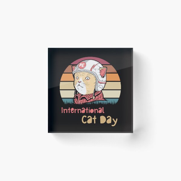 Item preview, International Cat day  designed and sold by Simo0455.