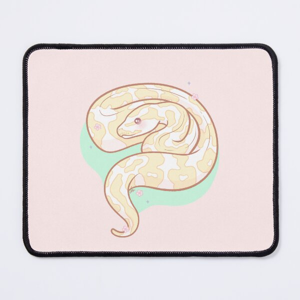 Item preview, Albino Ball Python Original Illustration designed and sold by anacecilia.