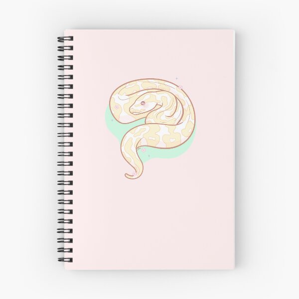 Item preview, Albino Ball Python Original Illustration designed and sold by anacecilia.