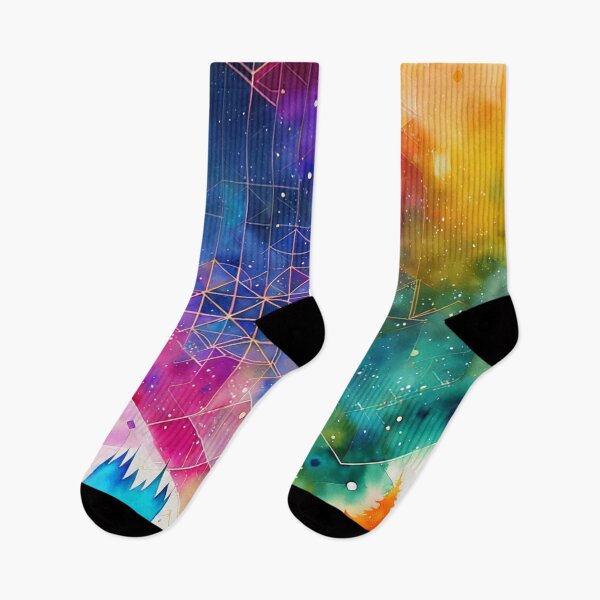 Item preview, Geometric rainbow pattern. Abstract pattern designed and sold by DO-artbyDeliaO.