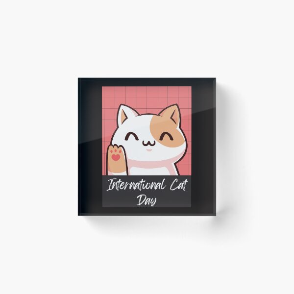 Item preview, International Cat day  designed and sold by Simo0455.