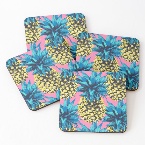 Item preview, Pineapple seamless pattern on pink background. designed and sold by Marina Smorodinskaya.